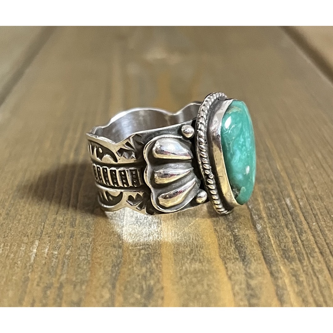 ダレルキャドマン ターコイズリング インディアンジュエリーnavajo