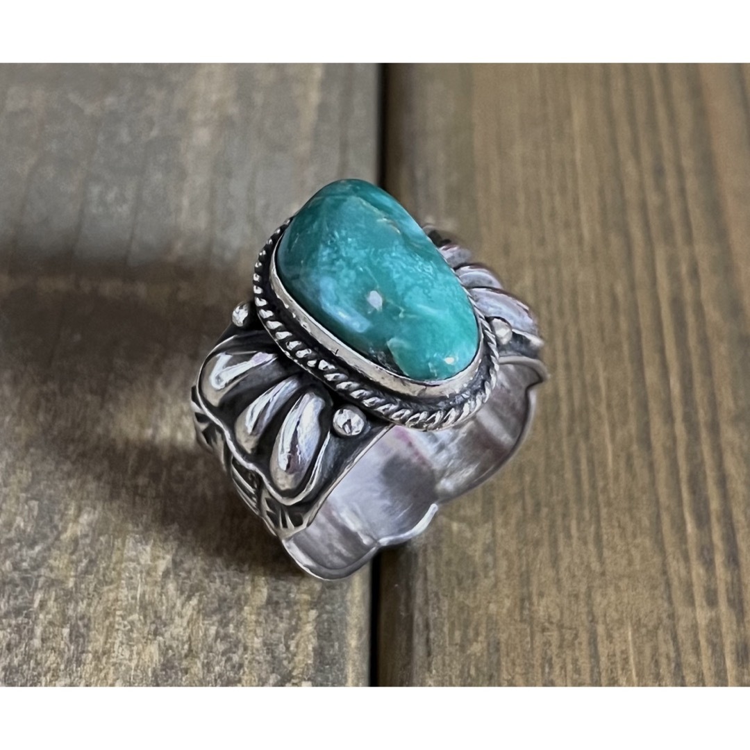 ダレルキャドマン ターコイズリング インディアンジュエリー navajo
