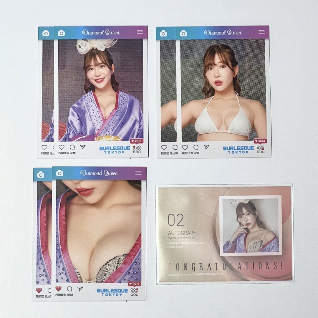 【匿名配送】★直筆サイン入★ バーレスク東京トレカ COCO グラビアアイドル エンタメ/ホビーのタレントグッズ(女性タレント)の商品写真