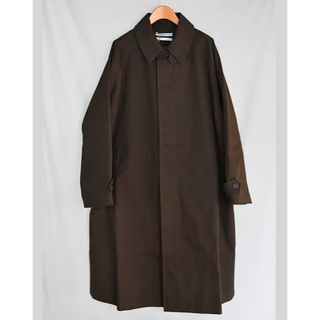 COMOLI - Cristaseya TRENCH WITH LEATHER PATCH コートの通販 by