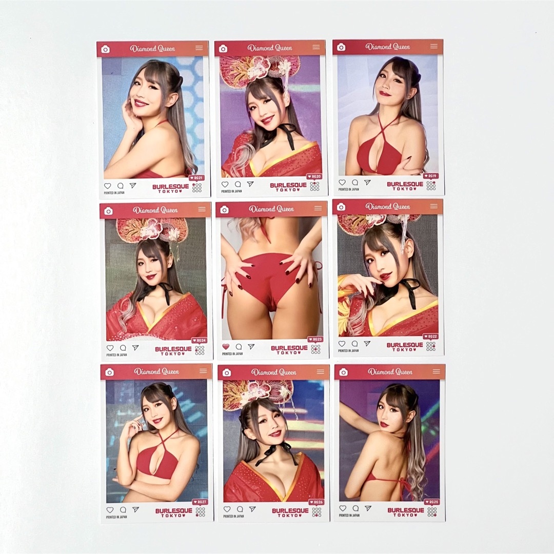 【匿名配送】バーレスク東京トレカ 9枚セット KAZUKI グラビアアイドル エンタメ/ホビーのタレントグッズ(アイドルグッズ)の商品写真