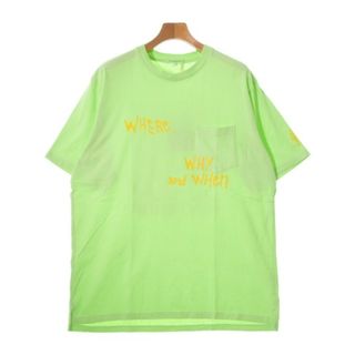 エンジニアードガーメンツ(Engineered Garments)のEngineered Garments Tシャツ・カットソー L 黄緑 【古着】【中古】(Tシャツ/カットソー(半袖/袖なし))