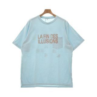 エンジニアードガーメンツ(Engineered Garments)のEngineered Garments Tシャツ・カットソー L 水色 【古着】【中古】(Tシャツ/カットソー(半袖/袖なし))