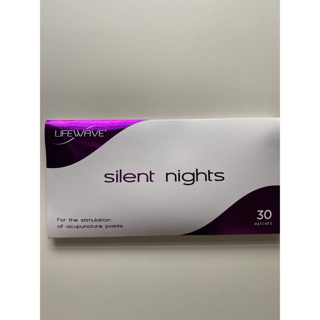 ライフウェーブのsilent nightsのパッチ