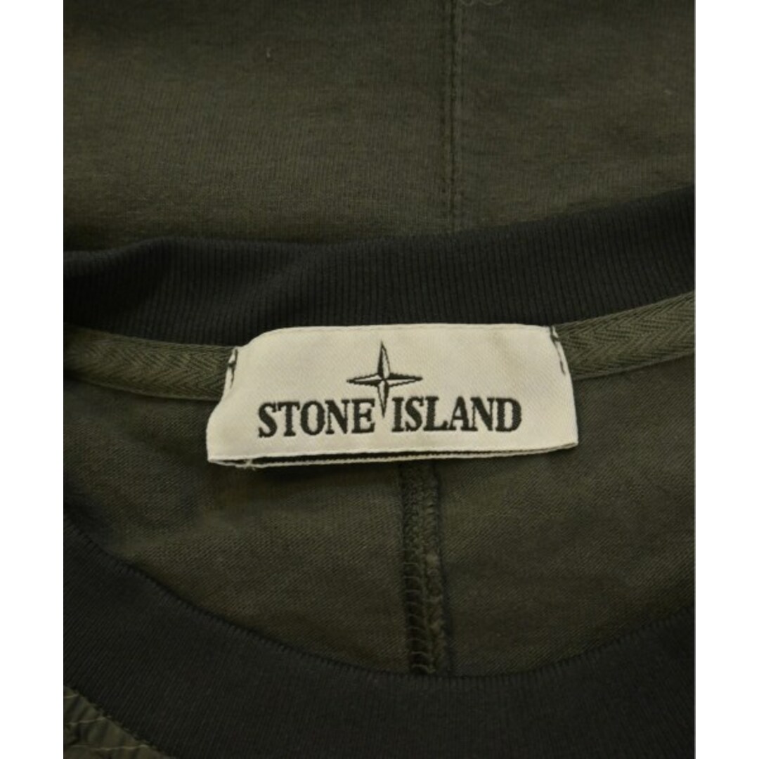 STONE ISLAND(ストーンアイランド)のSTONE ISLAND ストーンアイランド Tシャツ・カットソー M グレー 【古着】【中古】 メンズのトップス(Tシャツ/カットソー(半袖/袖なし))の商品写真