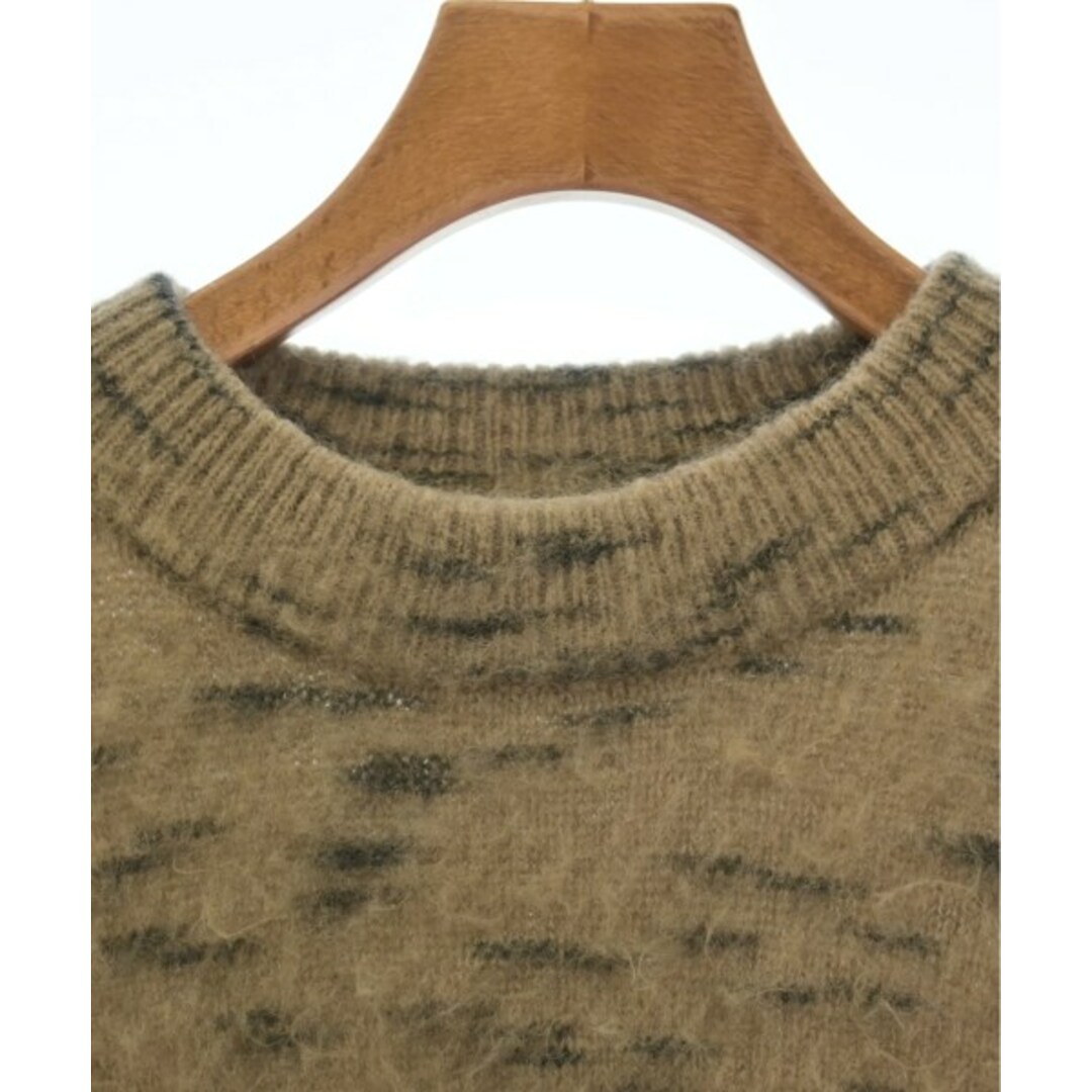 Acne Studios - Acne Studios ニット・セーター XS ベージュx黒(総柄