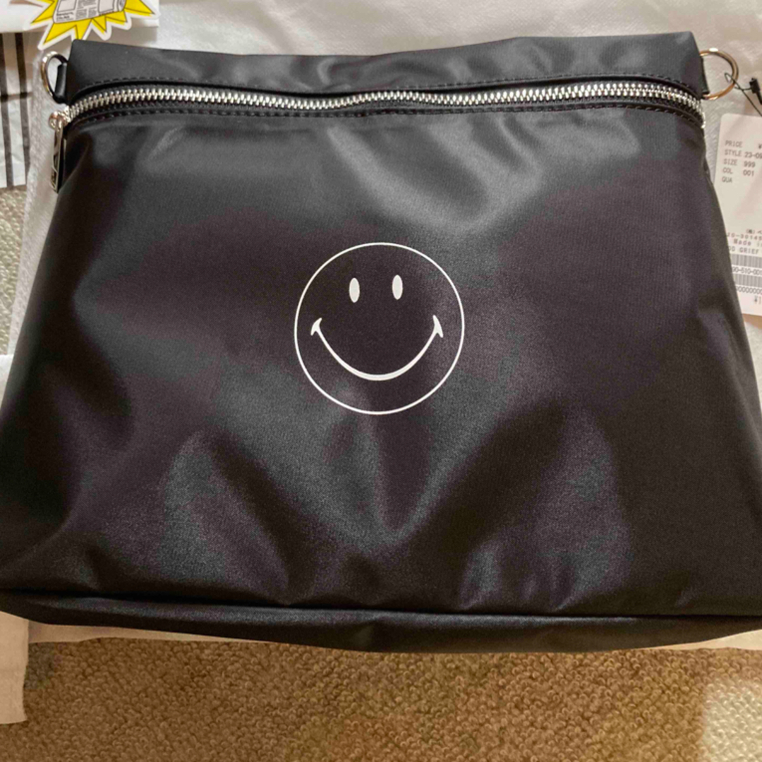 DEUXIEME CLASSE(ドゥーズィエムクラス)の【GOOD  GRIEF!】smile pouch レディースのファッション小物(ポーチ)の商品写真