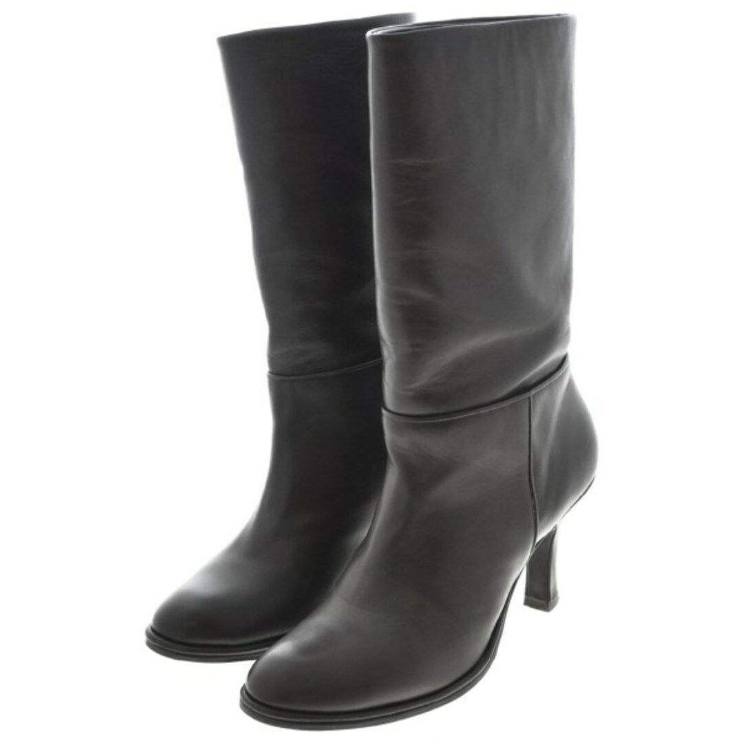 MARI GIUDICELLI ブーツ EU37(23.5cm位) こげ茶系 | tradexautomotive.com