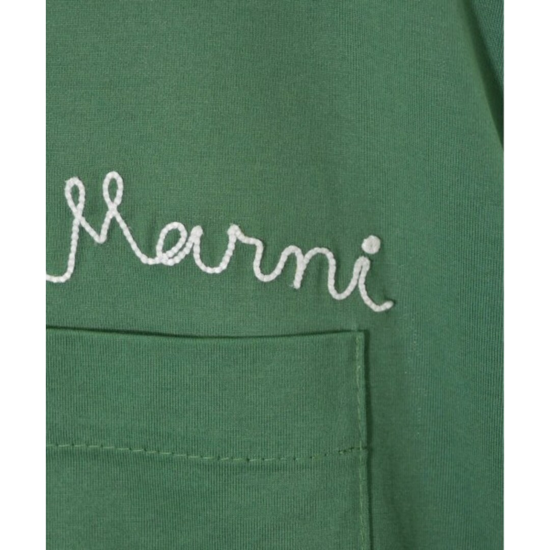 Marni(マルニ)のMARNI マルニ ニット・セーター 50(XL位) 緑x黒 【古着】【中古】 メンズのトップス(ニット/セーター)の商品写真