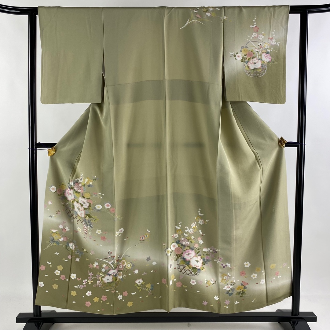 訪問着 身丈152.5cm 裄丈60.5cm 正絹 美品 秀品