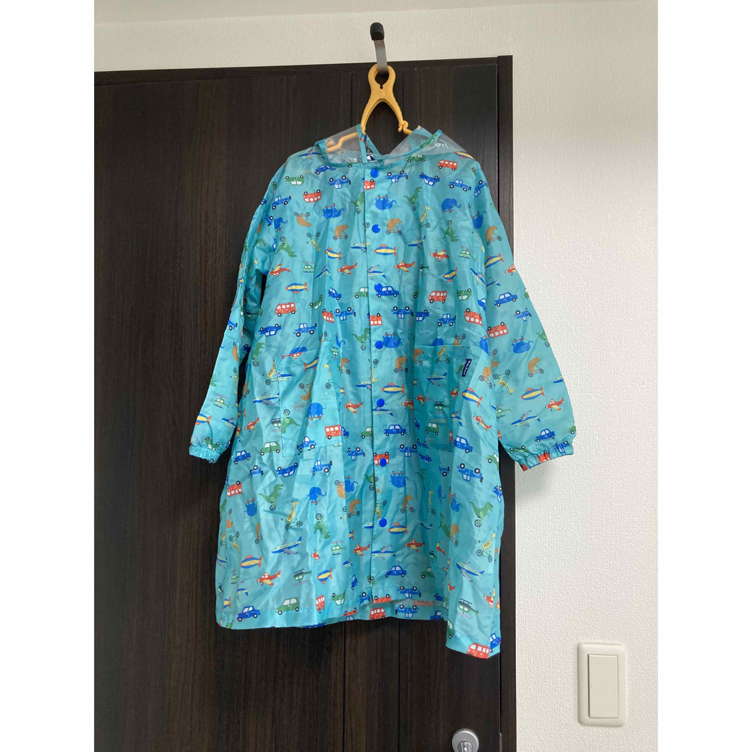 KIDS FORET(キッズフォーレ)のキッズフォーレ レインコート Lサイズ キッズ/ベビー/マタニティのこども用ファッション小物(レインコート)の商品写真