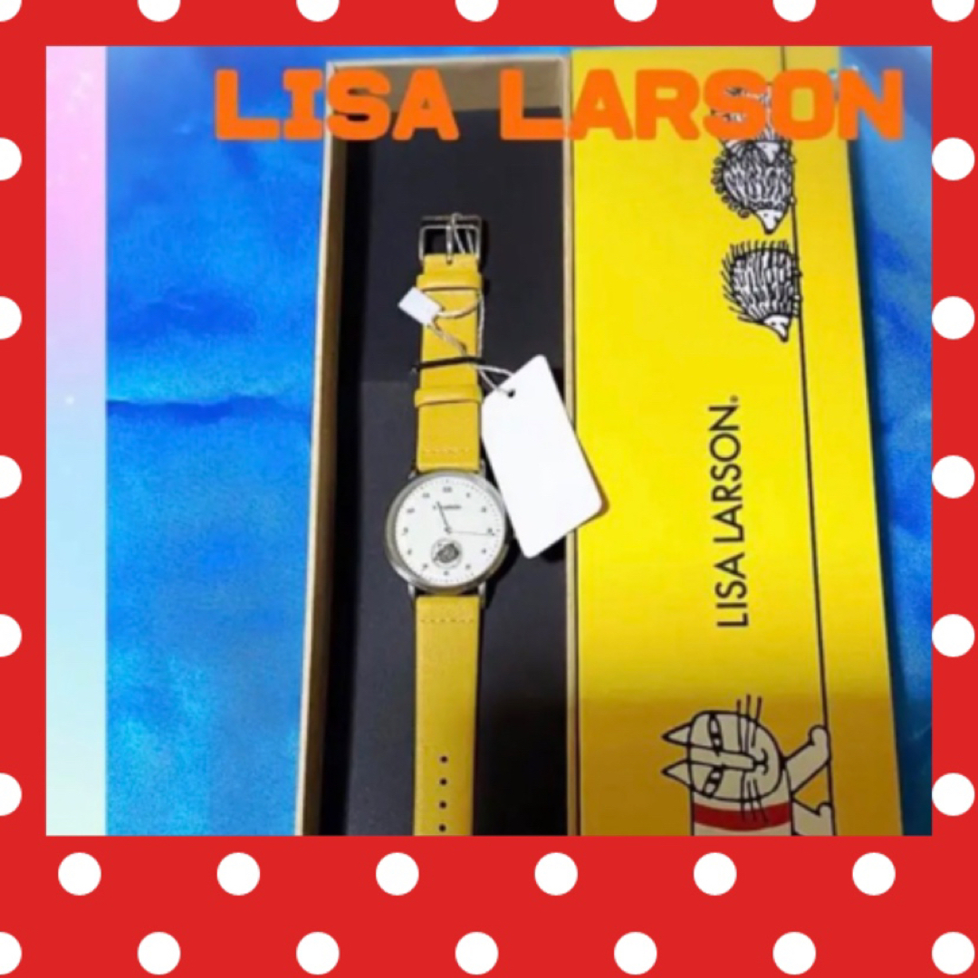Lisa Larson(リサラーソン)の新品　未使用　レディース用腕時計　LISALARSON  本日のみお値下げします レディースのファッション小物(腕時計)の商品写真