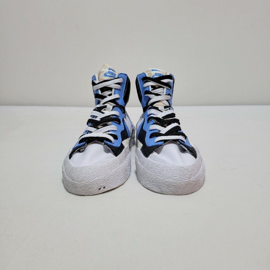 sacai × NIKE BLAZER MID BLACK BLUE 29cm - スニーカー