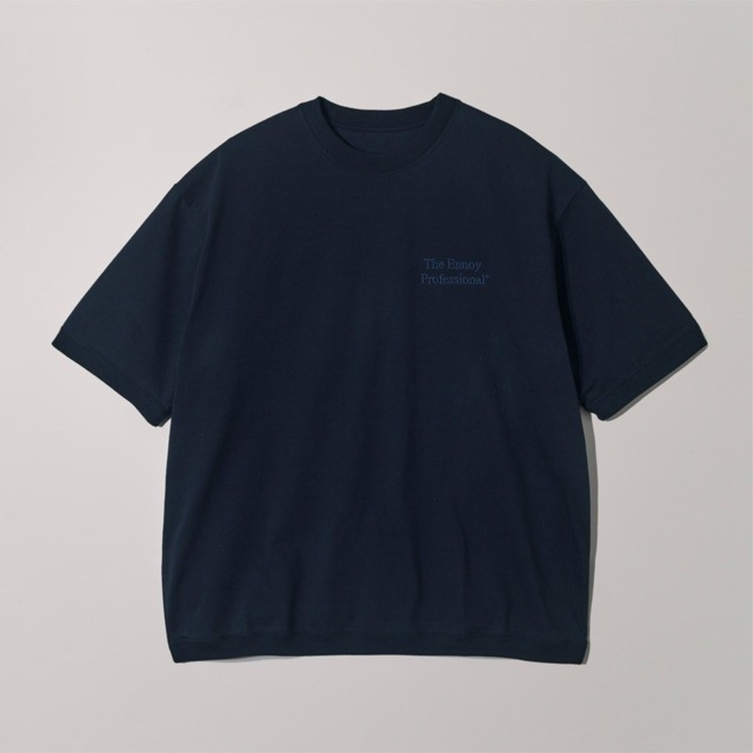 1LDK SELECT - ennoy Short sleeve hem rib tee NAVY / Lの通販 by 他力本願寺's