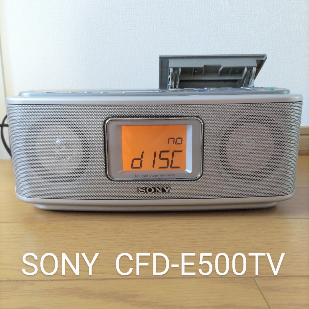 ピンク ラジカセCFD-E500TV SONY - 5