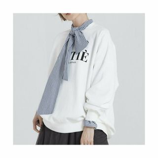 アバハウスマヴィ(abahouse mavie)の【ブルー】2WAYボウタイスキッパーシャツ(シャツ/ブラウス(長袖/七分))