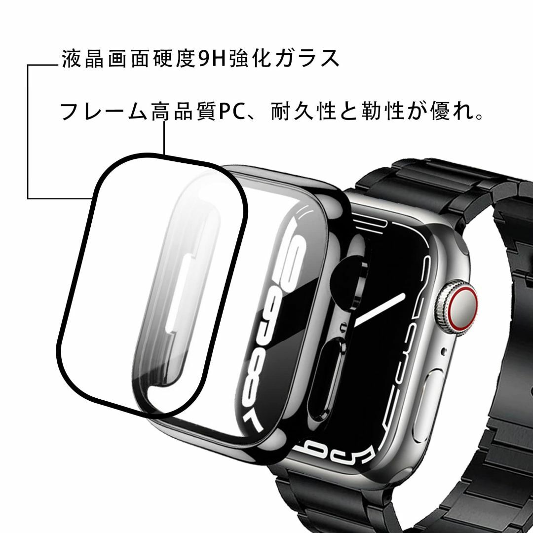 【2023改良モデル】JSFOYU for Apple Watch バンド 49 スマホ/家電/カメラのスマホアクセサリー(その他)の商品写真