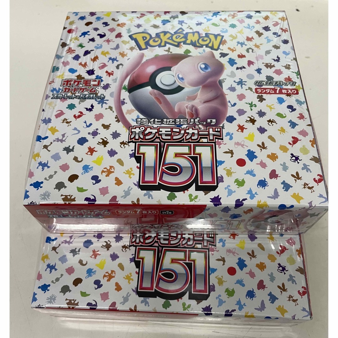 【即日発送】シュリンク付　2BOX ポケモンカード　151