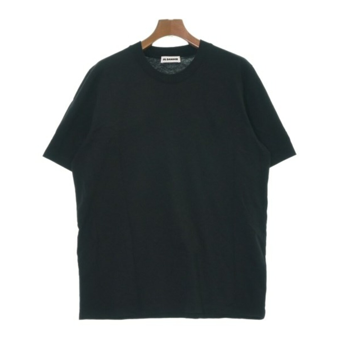 クルーネック袖丈JIL SANDER ジルサンダー Tシャツ・カットソー XL 黒