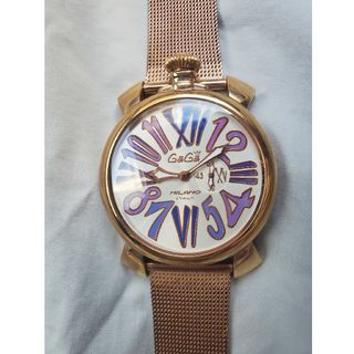 ガガミラノ(GaGa MILANO)のガガミラノマヌアーレ46クォーツステンレスベルト(腕時計(アナログ))