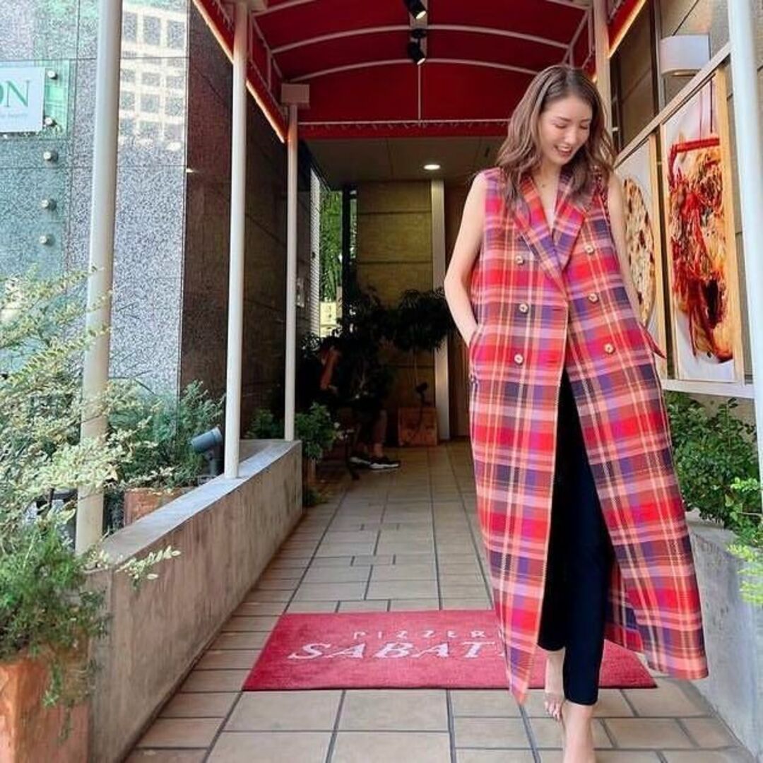 新品❤️平手友梨奈❤️DOUBLE STANDARD CLOTHING*ロングジレ-