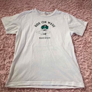 ワスク(WASK)のWASK 150センチ　半袖　Tシャツ　ホワイト　白　サーファー(Tシャツ/カットソー)