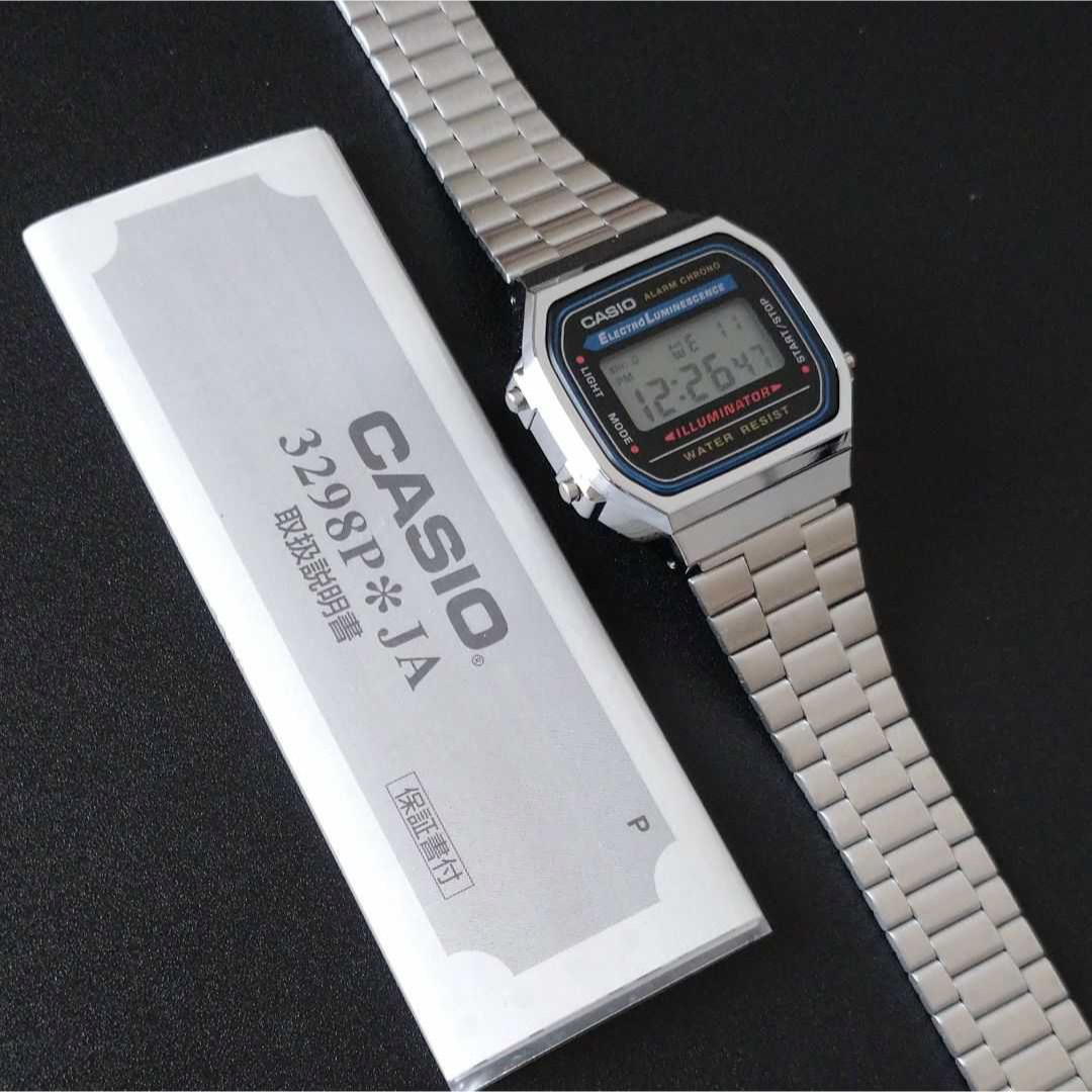 CASIO(カシオ)の【新品未開封】CASIO カシオ デジタル腕時計 ステンレス チープカシオ メンズの時計(腕時計(デジタル))の商品写真