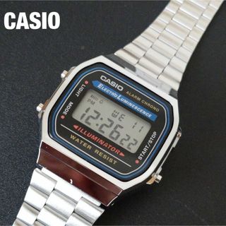 カシオ(CASIO)の【新品未開封】CASIO カシオ デジタル腕時計 ステンレス チープカシオ(腕時計(デジタル))