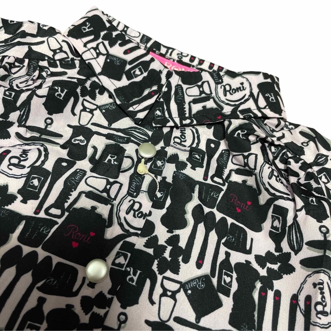 RONI(ロニィ)のRONI❤️長袖シャツ キッズ/ベビー/マタニティのキッズ服女の子用(90cm~)(Tシャツ/カットソー)の商品写真