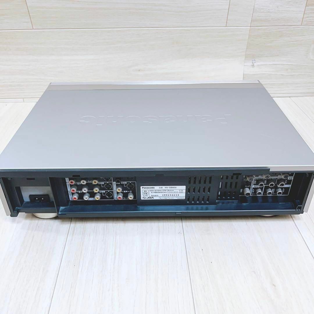 【美品】Panasonic S-VHSビデオデッキ NV-SB900