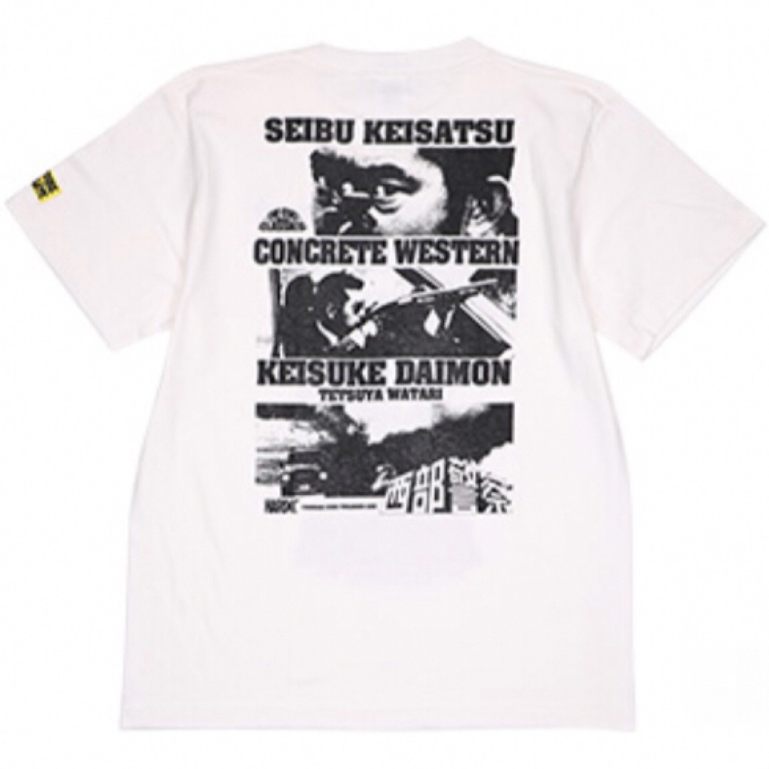 西部警察 Tシャツ 渡哲也 ハードコアチョコレート 大門圭介 石原裕次郎 白1 西部警察 Tシャツ 石原裕次郎 ハードコアチョコレート 木暮謙三 ドラマ 渡哲也