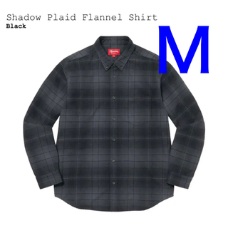 シュプリーム(Supreme)のSupreme  Shadow Plaid Flannel Shirt 黒 M(シャツ)