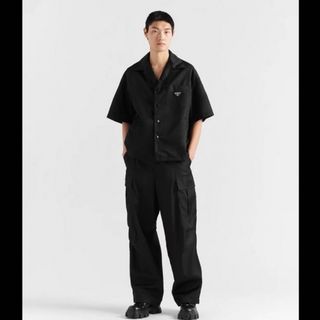 prada renylon shirt プラダ リナイロン 半袖シャツ