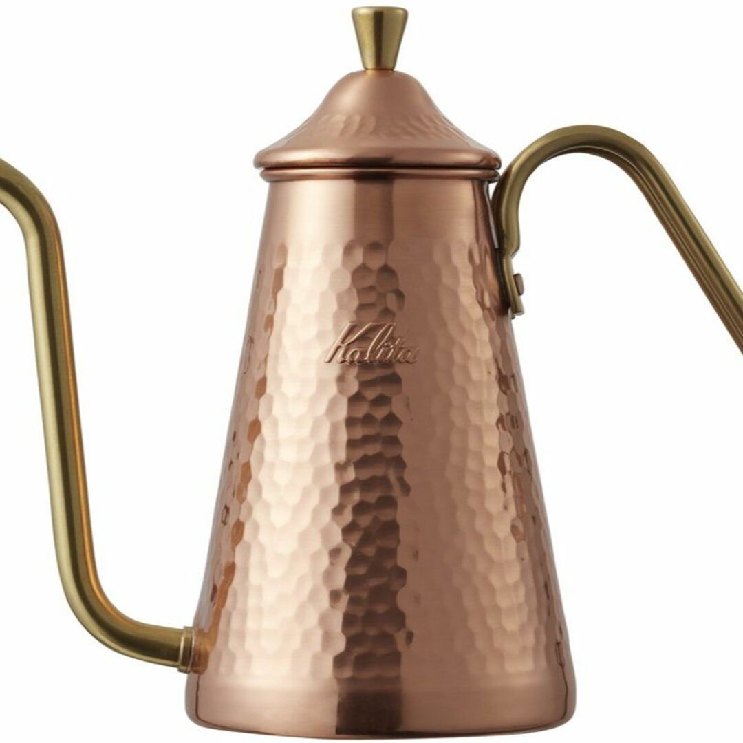 カリタ Kalita コーヒーポット 銅製 700ml 細口 ノズル 直火 日本