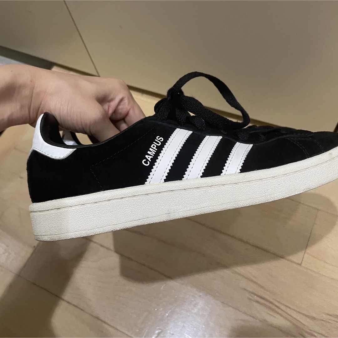 adidas(アディダス)のadidas アディダス　キャンパス　黒　23.5 レディースの靴/シューズ(スニーカー)の商品写真