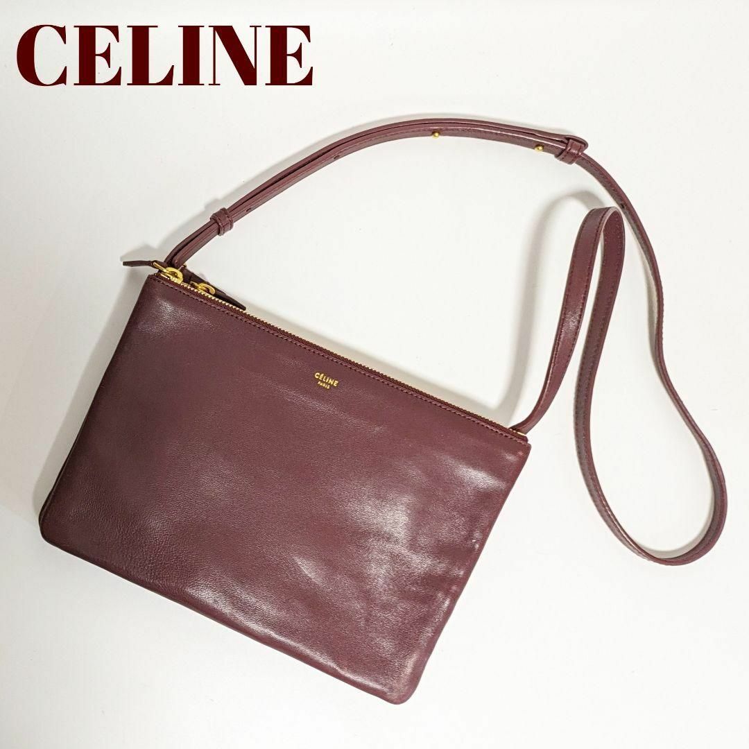 美品 Celine trio bagレディース