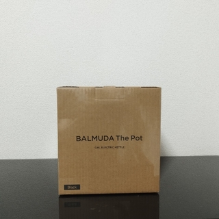 バルミューダ(BALMUDA)の【新品】バルミューダ ザ・ポット　BULMUDA The Pot K07A-BK(電気ポット)
