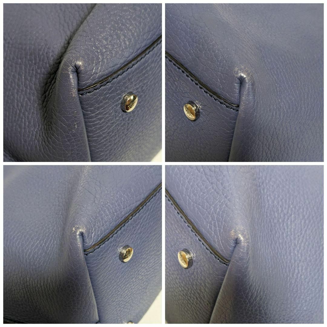 TOD'S - 【美品】TOD'Sトッズ ジョイ トートバッグ くすみブルー