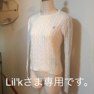 ラルフローレン(Ralph Lauren)のラルフローレン cottonセーター(ニット/セーター)