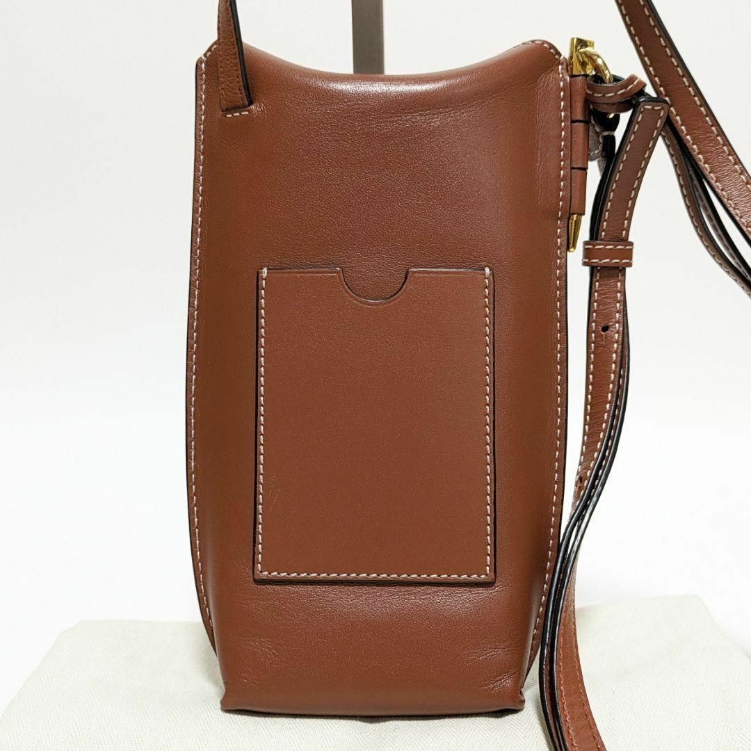 【美品】LOEWEロエベ　ゲートポケット　タン