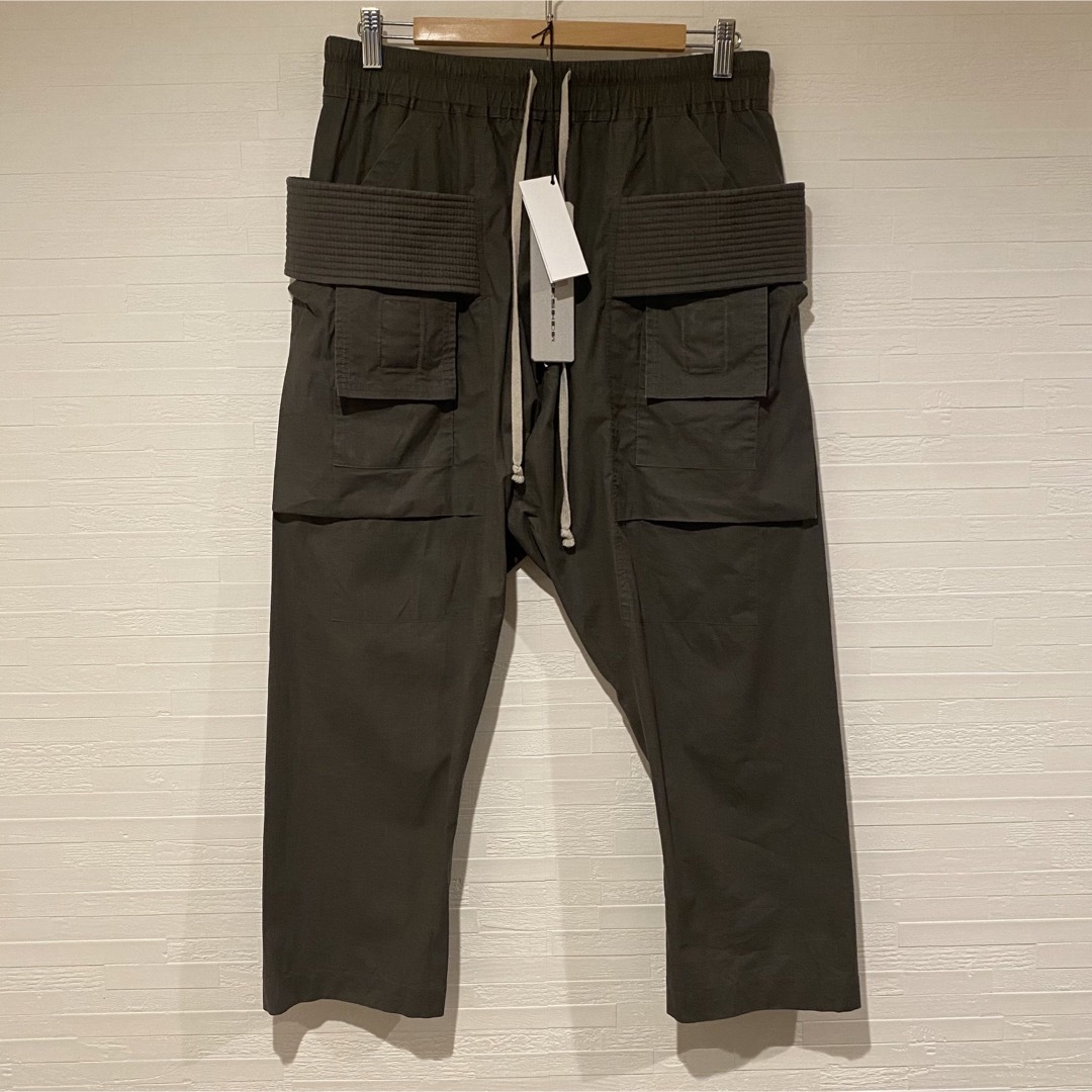 リックオウエンス RICK OWENS クロップド カーゴパンツ M-