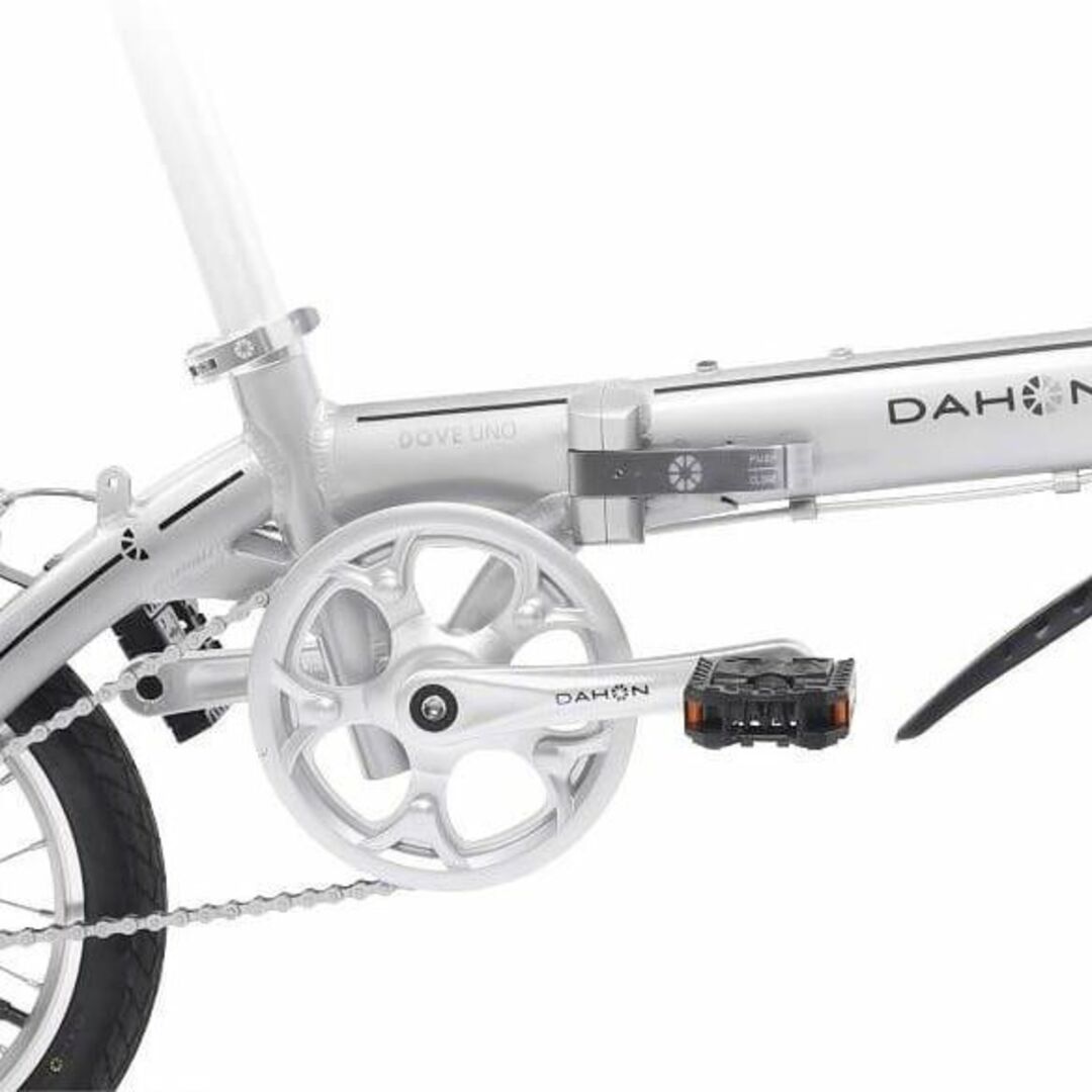 DAHON(ダホン)の【DAHON】 ダホン Dove UNO 折りたたみ自転車　14インチ　ブラック スポーツ/アウトドアの自転車(自転車本体)の商品写真