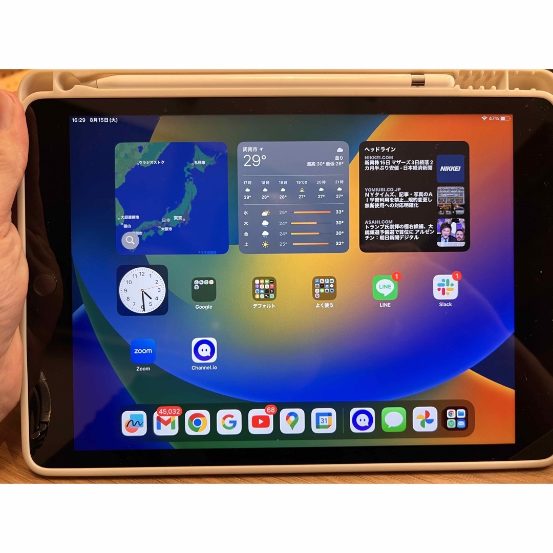 Apple - ipad第9世代64gb wifi pencil 第1世代セット箱付きの通販 by