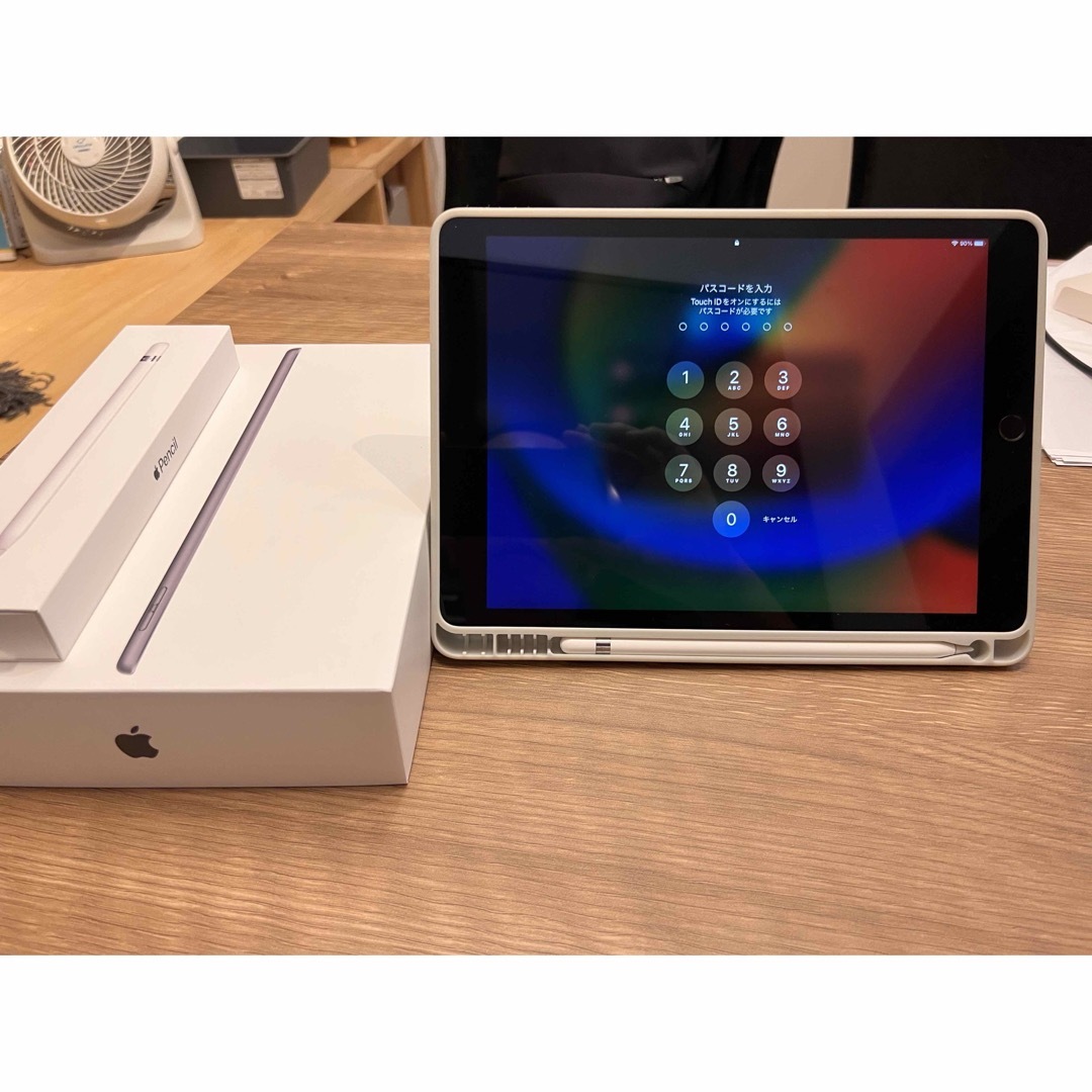 Apple - ipad第9世代64gb wifi pencil 第1世代セット箱付きの通販 by
