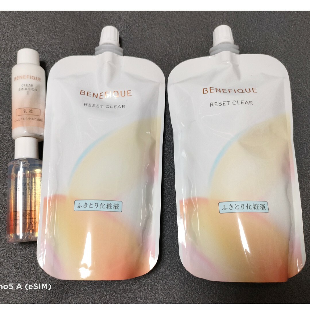 ベネフィークリセットクリア N ふきとり化粧液 レフィル 詰め替180ml ... ベネフィークリセットクリア N ふきとり化粧液 レフィル 詰め替180ml 2点