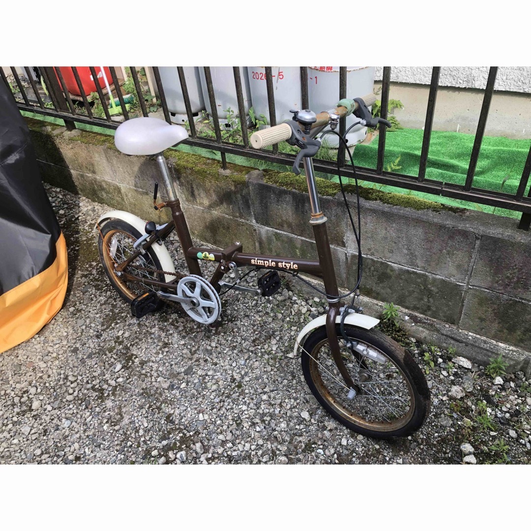 折りたたみ 自転車 ママチャリ 折り畳み  スポーツ/アウトドアの自転車(自転車本体)の商品写真