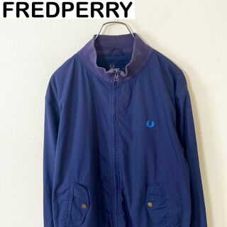 FREDPERRY フレッドペリー　刺繍ロゴ　ブルゾン　ジャケット　古着