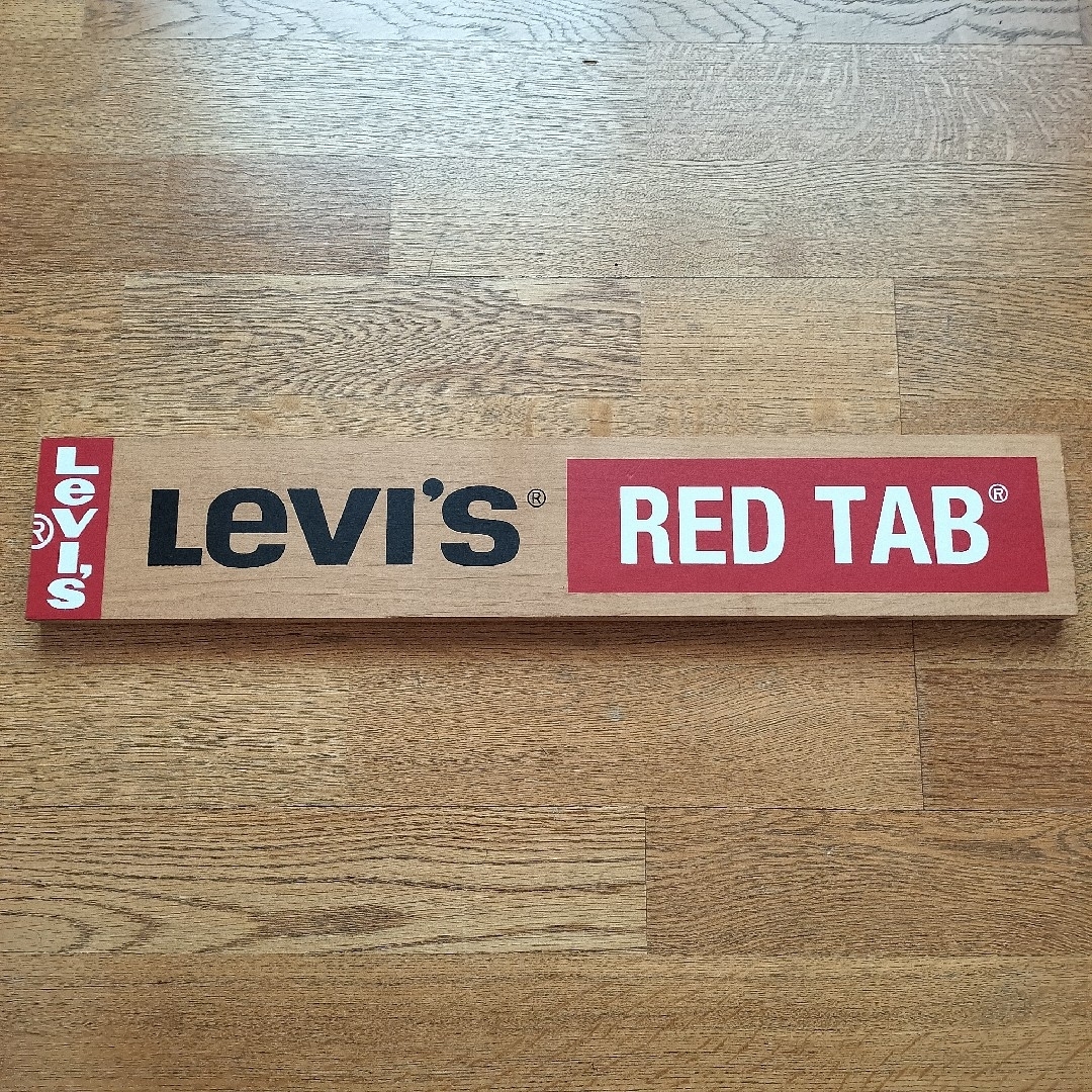 【非売品】Levi's リーバイス ディスプレイ用 木製看板【店舗販促品】 | フリマアプリ ラクマ