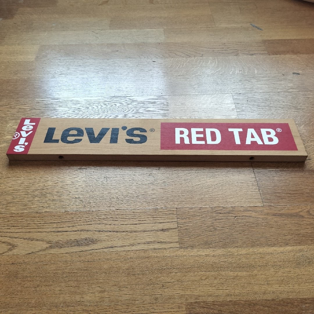 【非売品】Levi's リーバイス ディスプレイ用 木製看板【店舗販促品】