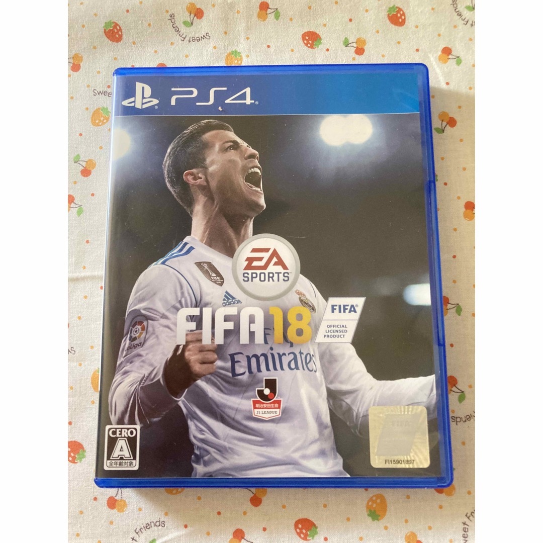 PlayStation4(プレイステーション4)のFIFA 18 PS4 エンタメ/ホビーのゲームソフト/ゲーム機本体(家庭用ゲームソフト)の商品写真